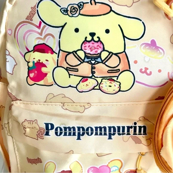 💛(POM301) Pompompurin Adorable 7-Piece Backpack Bundle! - Picture 3 of 11